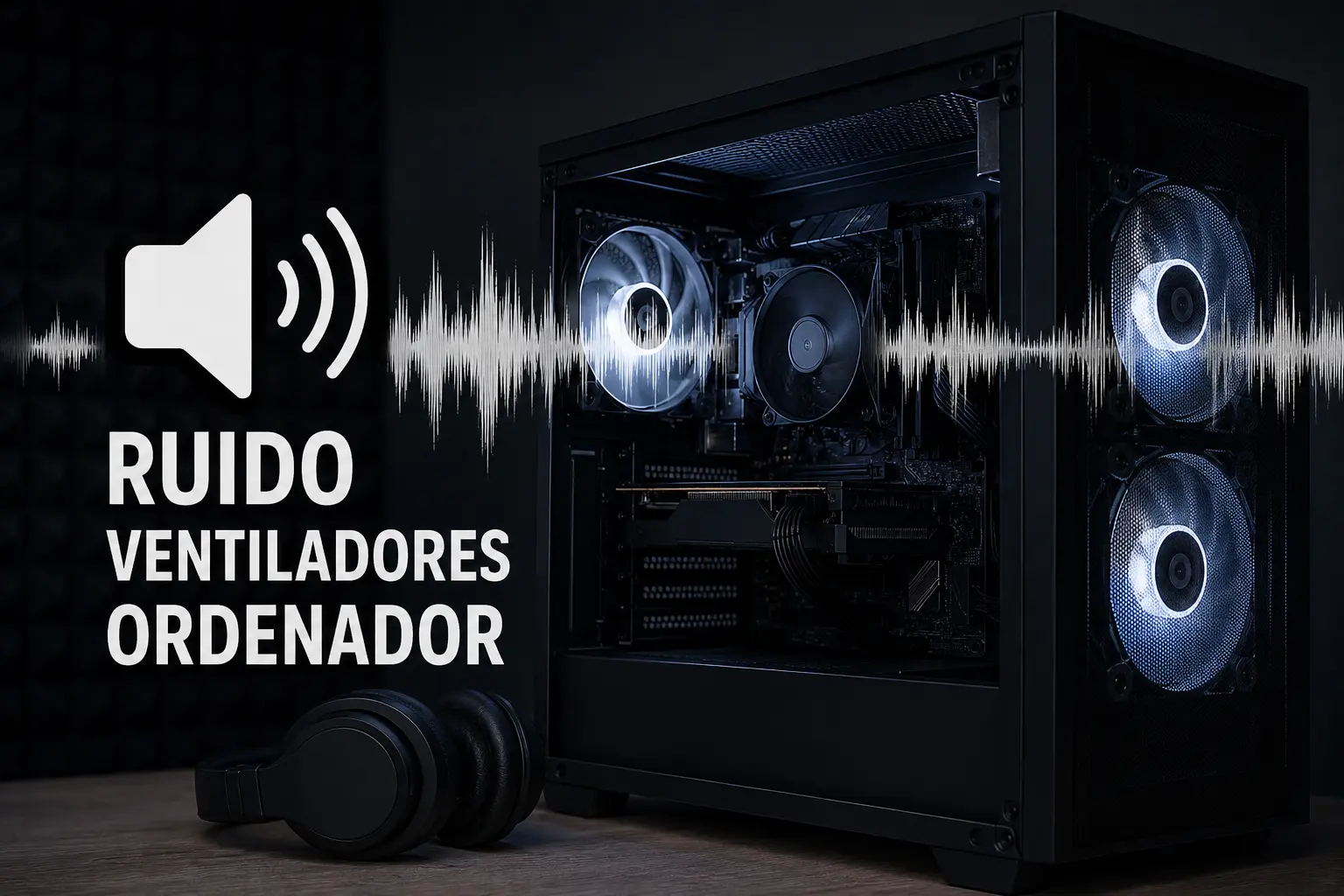 Ruido en el ordenador: por qué los ventiladores suenan tan fuerte (y cómo arreglarlo)